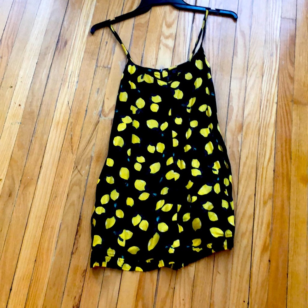 Lemon Romper, size 6